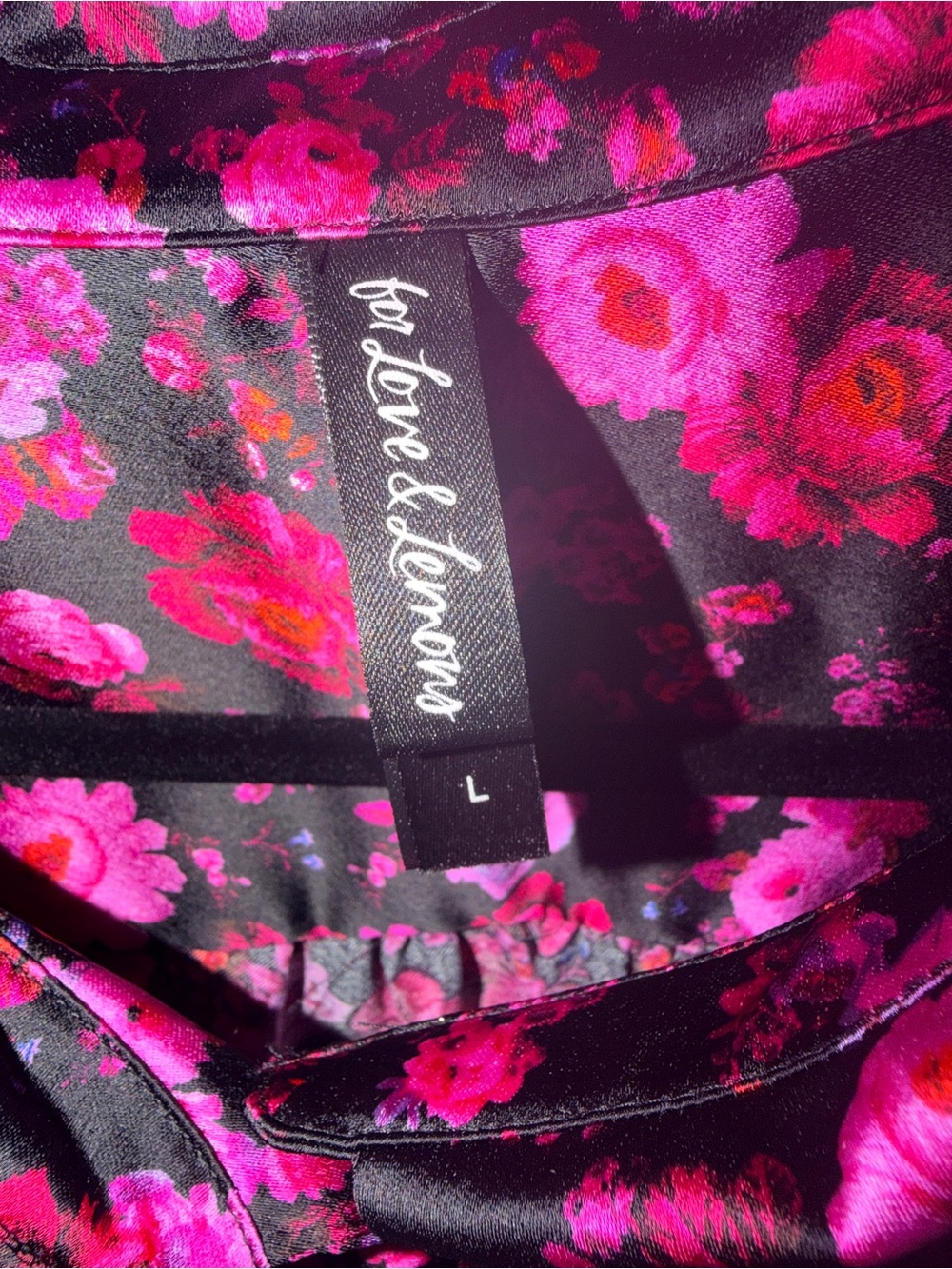 For Love & Lemons x Victoria's Secret Lola Long Sleeve and Pant Pajamas - Picture 12 of 16
